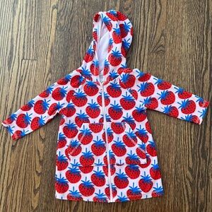 Hanna Andersson Terry Zip Up Hoodie Cover-Up